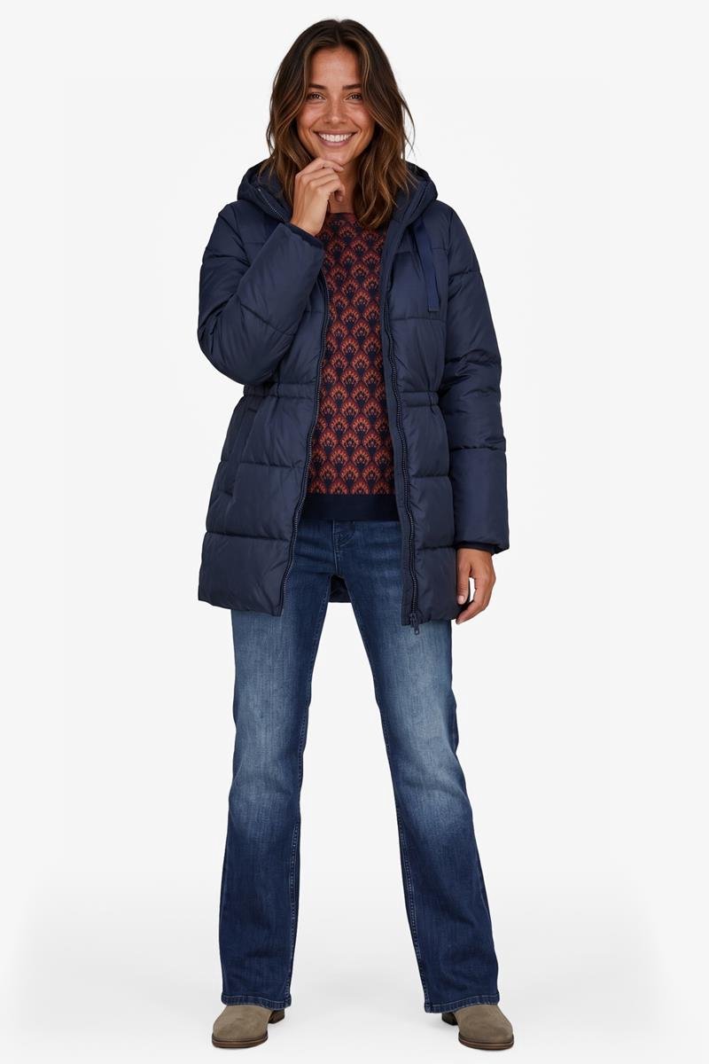 DIDI Dames Puffer Gentle Dark blue maat 48