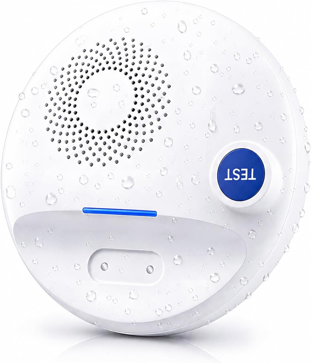 Draadloze Waterlek Sensor met Dubbele Probe, 100dB Alarm en IP67 Waterdichtheid voor Huizen en Bedrijven