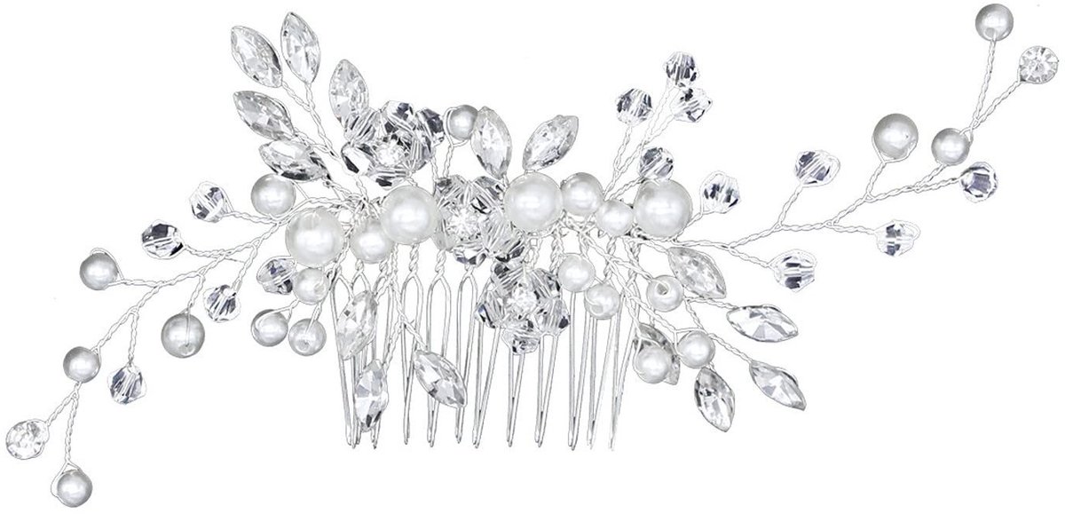Haaraccessoire voor Bruiden - Elegant met Kunstparels