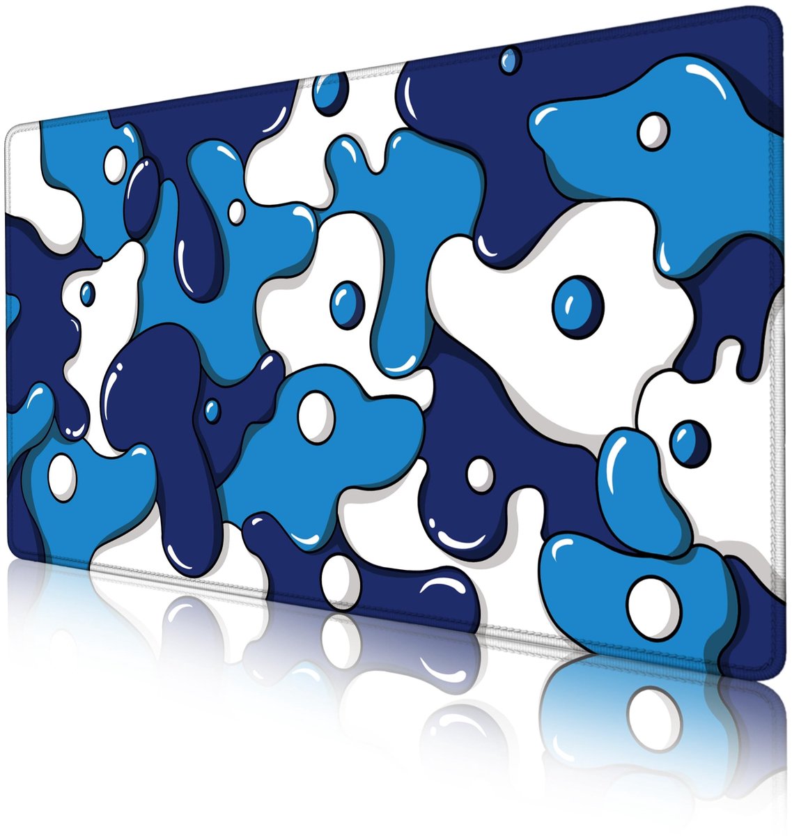 Gaming Muismat - XL Blauw Anime - Waterdicht en Antislip