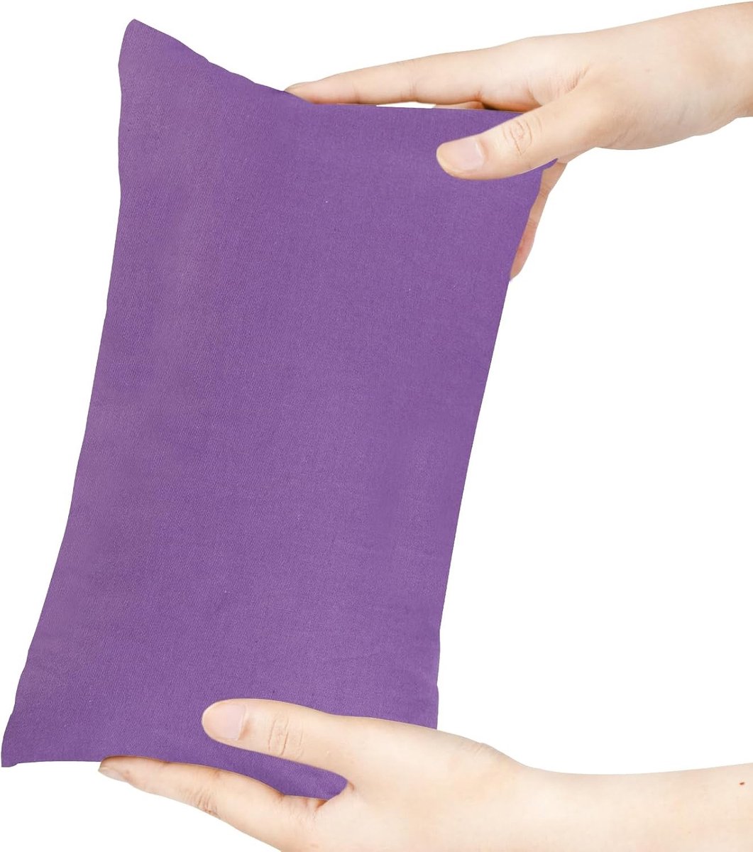 Mini Kussen 11" x 7" Wasbaar Klein Kussen in Effen Kleur voor Honden en Reizen - Ideaal voor Naps en Comfort
