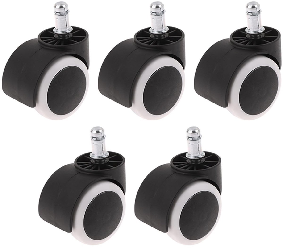 Universele Zwenkwielen Set van 1 of 5 - 2 Inch Vervanging