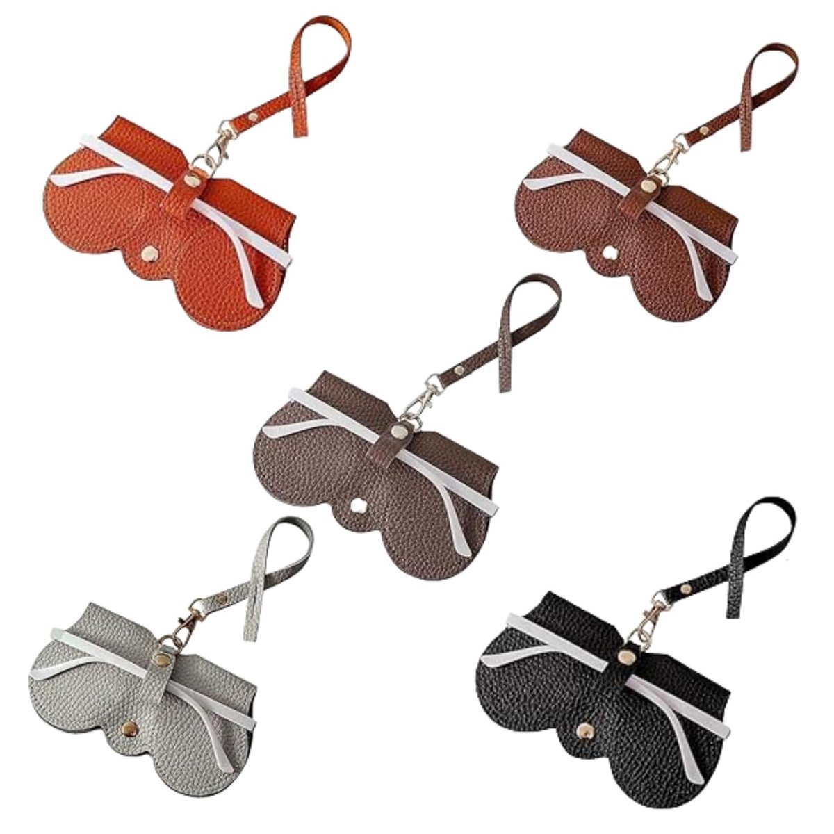 Zonnebril Etui 5 Stuks - Soft Leather Draagbaar