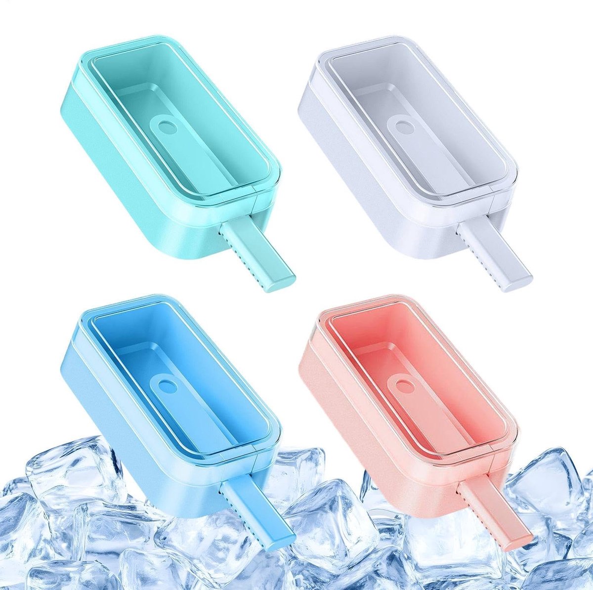 Cake Pop Mallen - Food-Grade Silicone, 4 Stuks