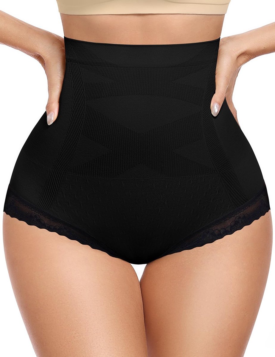 Shapewear Onderbroeken met Buikcontrole - Zwart