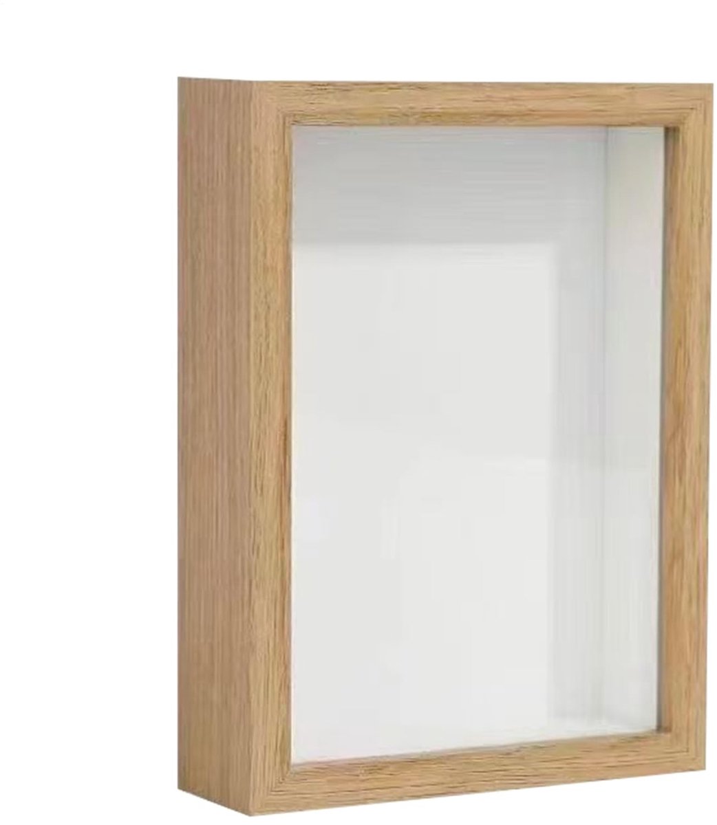 Houten Fotolijst voor Gedroogde Bloemen - Elegante Decoratie