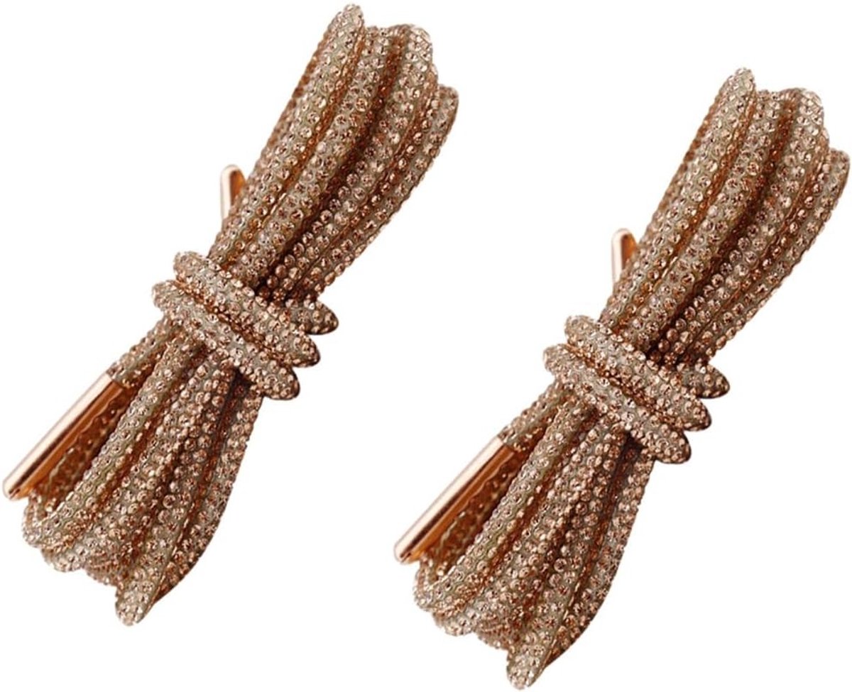 Gekleurde satijnen schoenveters met strassteentjes, metallic glans, vervangende veters, 160 cm lang