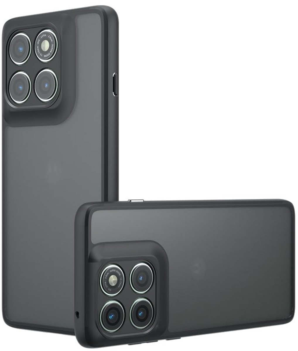 Bumper Case voor Motorola Edge 60 Pro - Zwart