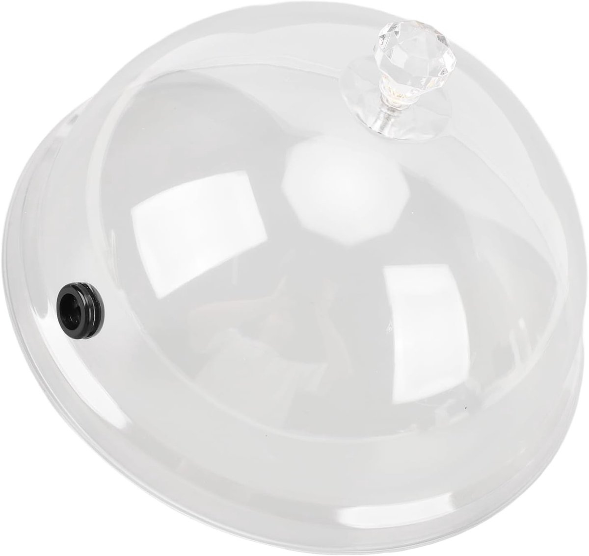 Rookdome met Cloche Deksel voor Smoker, Versterkt Smaak en Presentatie van Voedsel en Dranken, Ideaal voor Feesten en Evenementen (XL 39x39x12.5cm)