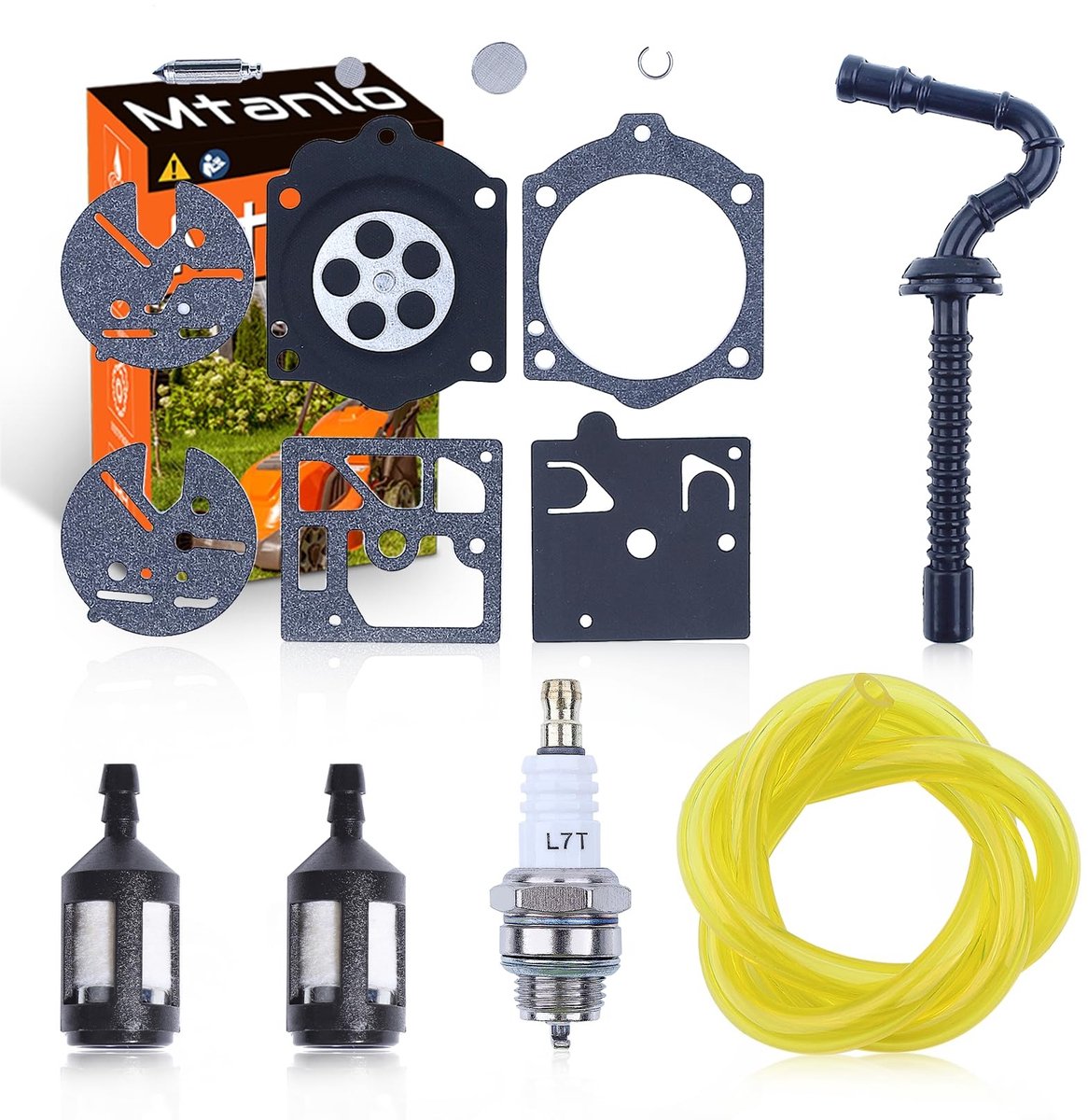 Carburateur Reparatieset voor Stihl 015 Chainsaw - Inclusief brandstoffilter