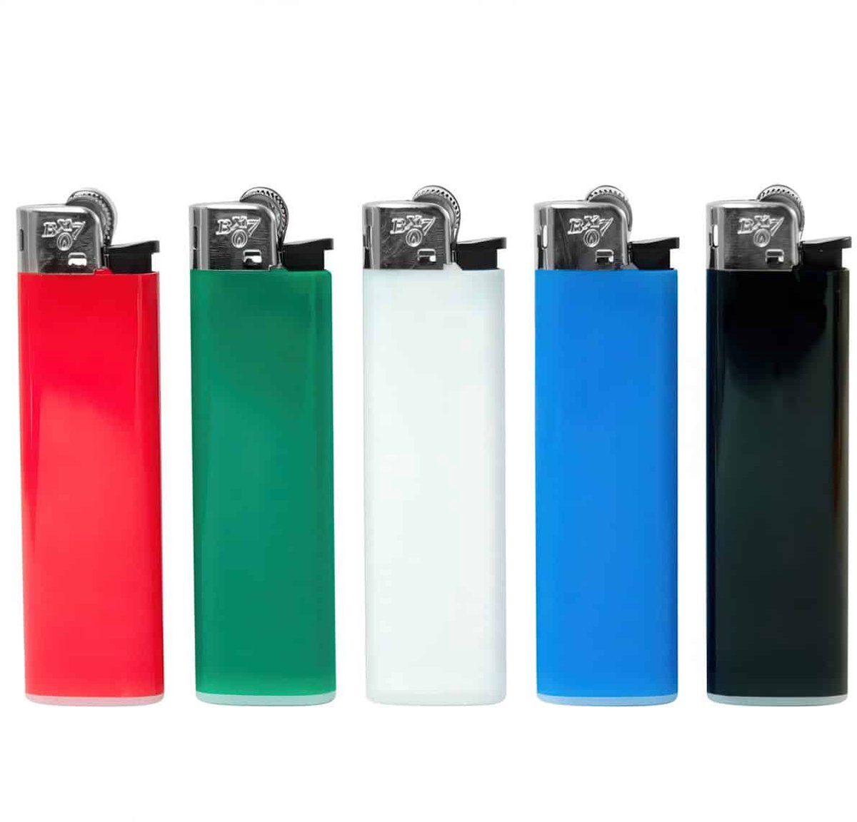 BIC BX7 Aanstekers - Set 10 stuks - willekeurige kleuren