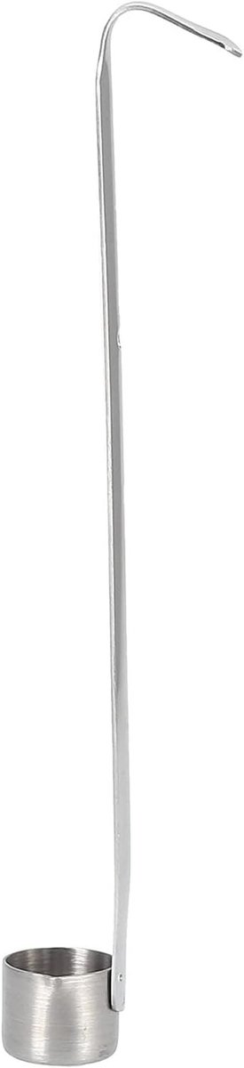RVS Wijnlepel met Lange Handgreep en Haak - Meetlepel en Soeplepel voor Perfecte Dosering van 25ml, 50ml, 125ml, 250ml en 500ml