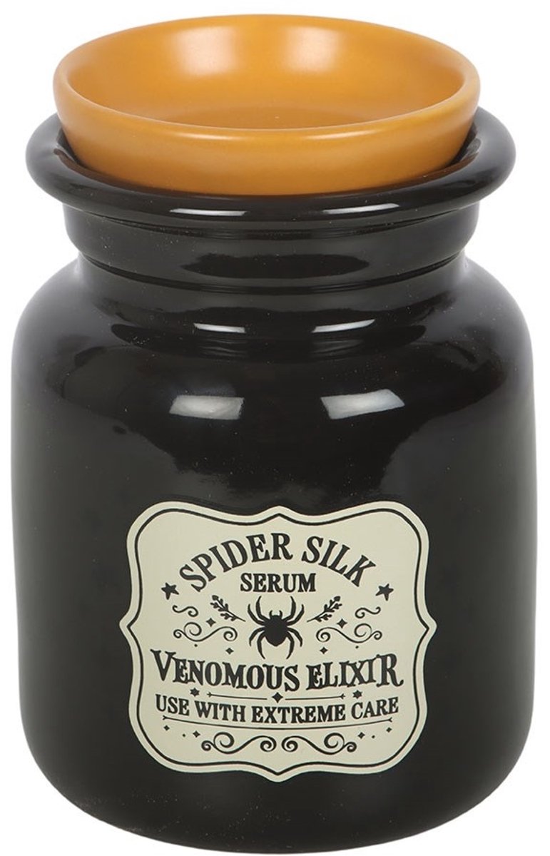 Something Different - Spider Silk Serum Potion Bottle and Wax Warmer Oliebrander - Multicolours