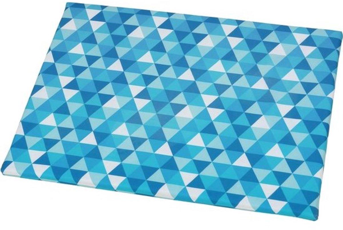 Strijkonderlegger - Strijkmat strijkdoek - Kleine strijkwerkzaamheden - Antislip achterkant - 30 x 40 cm - Petrol/turquoise