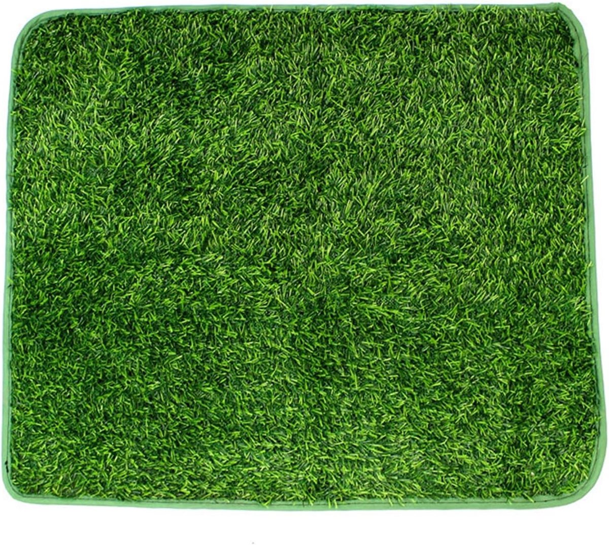 Kunstgras Hondentoilet 46 x 70 cm Wasbaar Antislip Puppy Toilet voor Binnen, Balkon en Tuin - Ideaal voor Honden