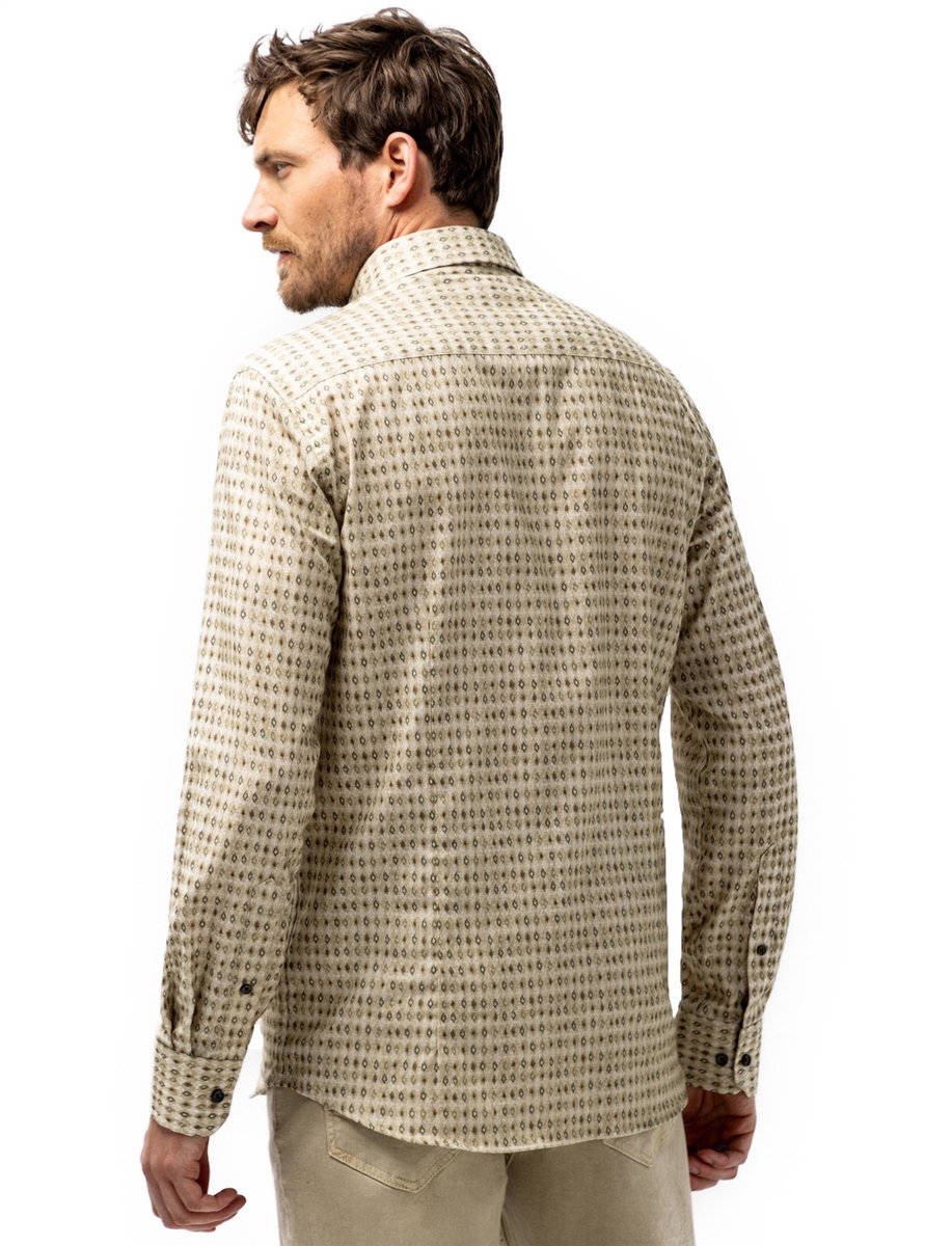 State of Art casual overhemd beige