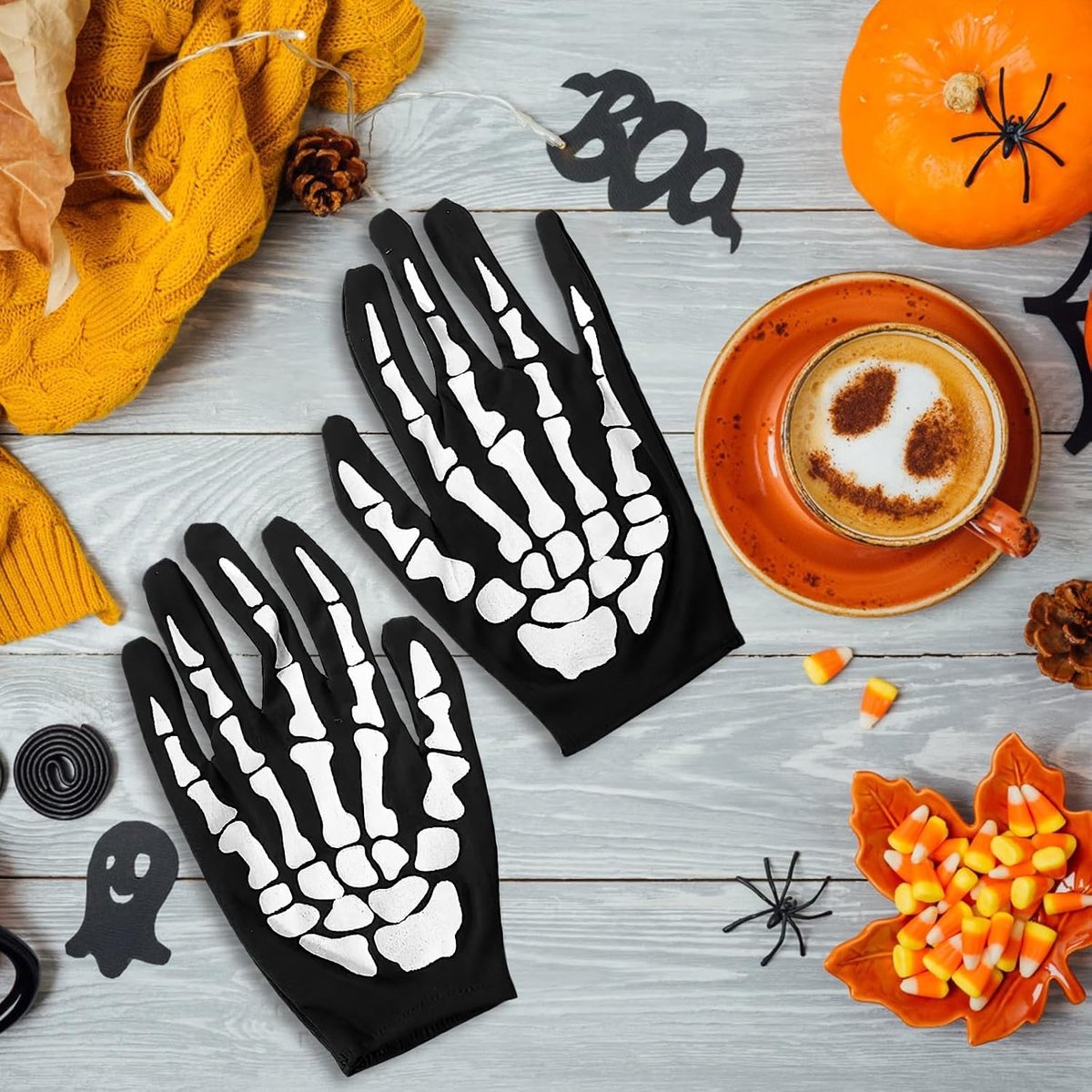 Horror Skeleton Pantyhoses voor Halloween, Perfecte Kostuumkousen voor Themafeesten en Carnavals