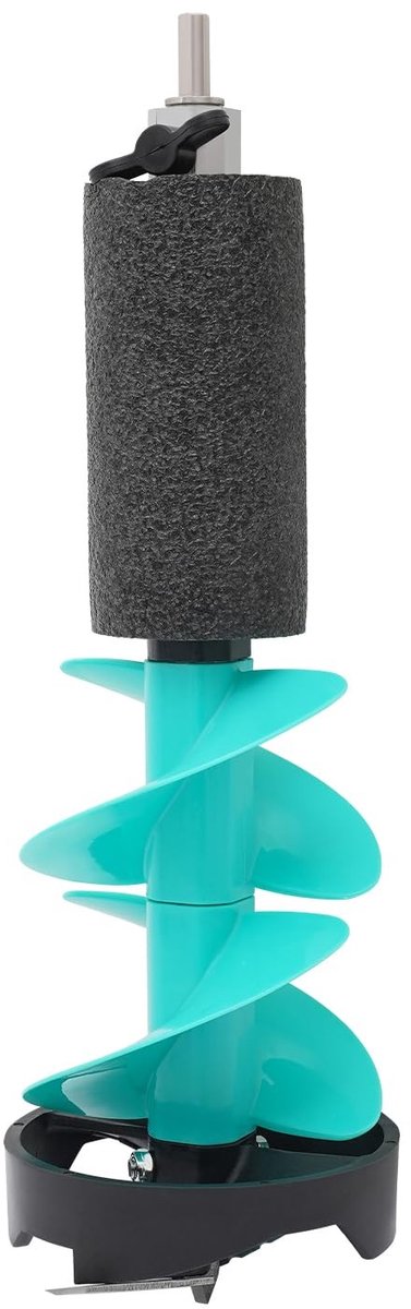IJsboor 49 cm - Nylon ijsslak met roestvrijstalen messen