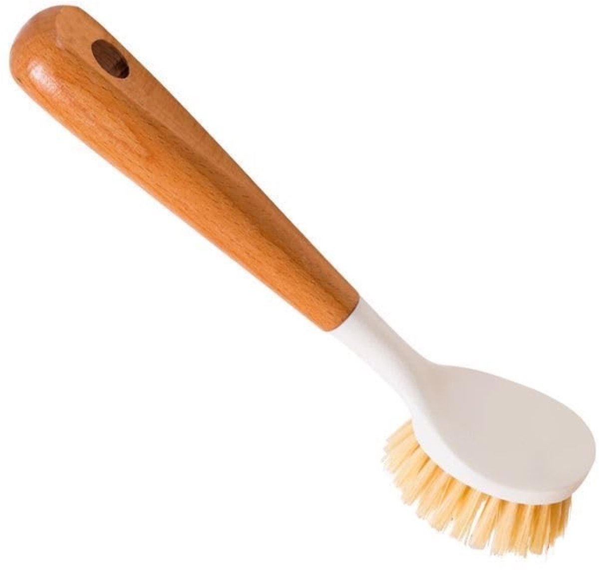 Set van 3 Keukenschrobborstels - Bruin - Comfortabel Handvat