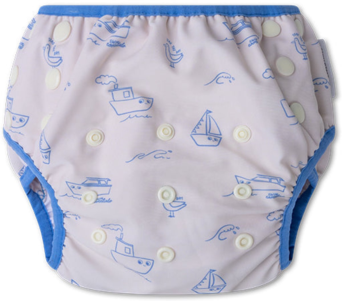 Swim Essentials Zwemluier - Beige/blauw - Seas The Day