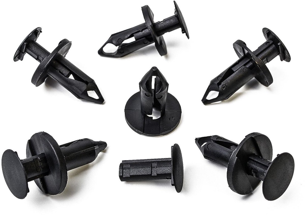 8mm Push Rivets voor Volkswagen Transporter - Set van 10