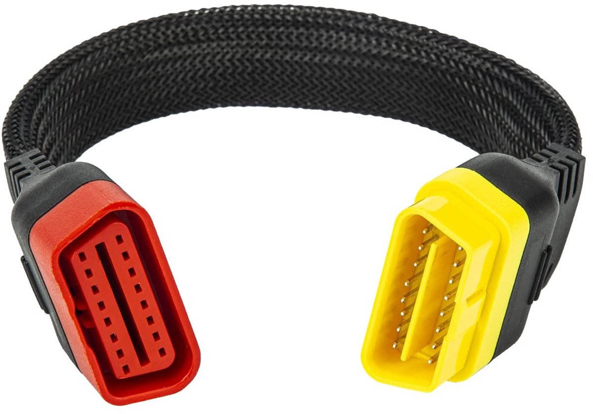 OBD2 Extension Kabel 36 cm - Flexibele Gooseneck Adapter
