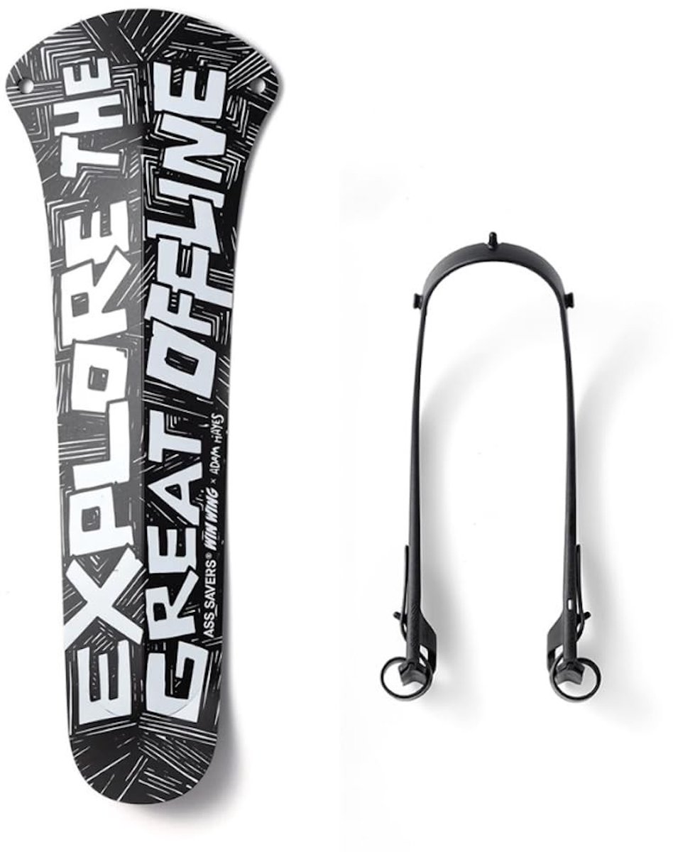 Spritzschutz Win Wing voor Gravel - One Size - Gravel/Black