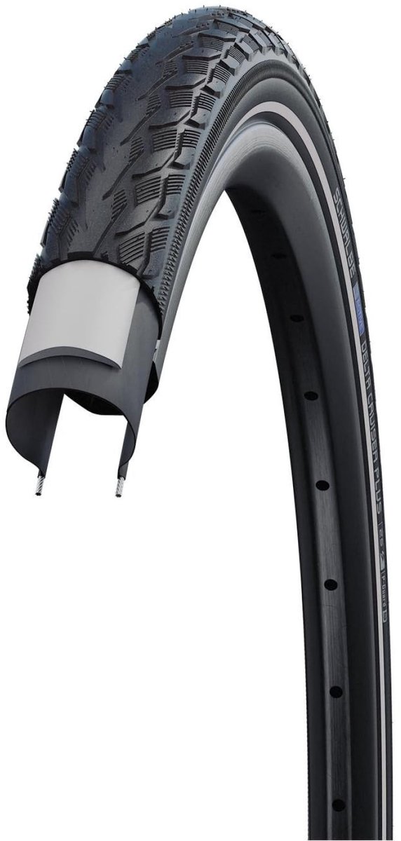 Fietband Delta Cruiser Plus 28 x 1.40 - Zwart