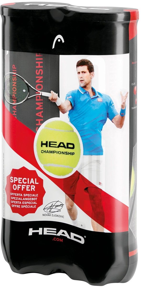Bi-pack Tennisballen - Regular Duty - 8 Stuks