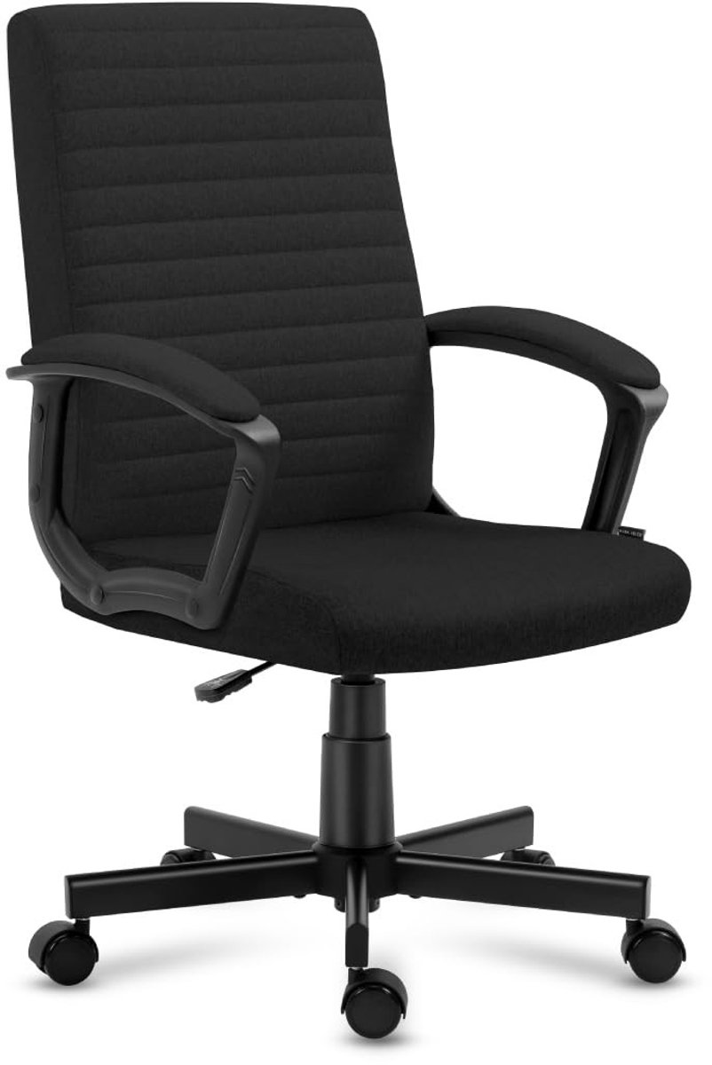 Ergonomische Bureaustoel - Zwart - Verstelbare Hoogte