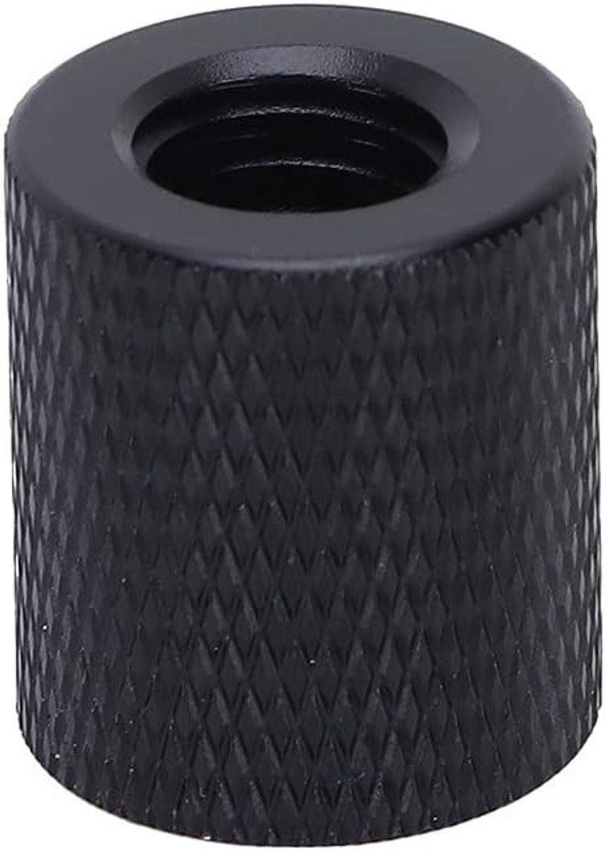Duurzame Aluminium Adapter 3/8 inch voor Statief en Monopod - Schroefconverter met Glad Oppervlak voor Fotografie en Videografie Accessoires