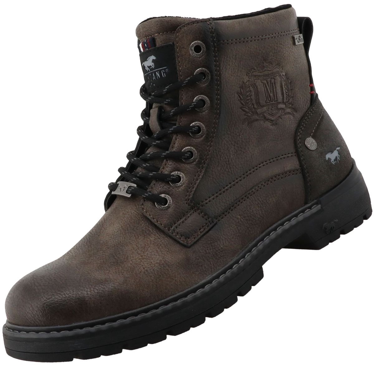 Mustang heren Tex-laarzen donkerbruin 36M0051001-pepper