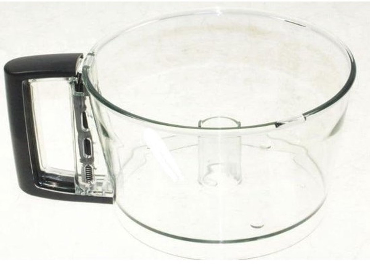 Kom met handvat - Kom machine Kom keukenmachine - Keukenmachine vervangen - Origineel onderdeel - CS 3200 XL - Zwart