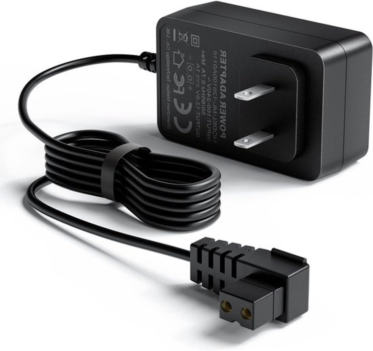 Zwembad Stofzuiger Oplader - Voedingsadapter Kabel - Zwembad Reinigen - Specifieke Connector - 5 x 2 x 1 cm - Zwart