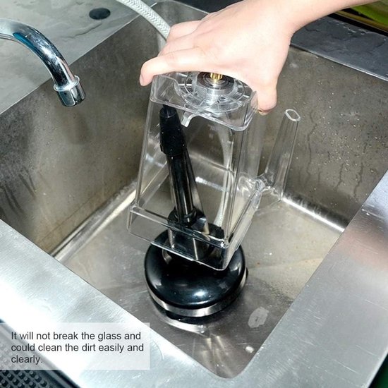 Draagbare Blender Pitcher Reiniger voor Glazen en Bekers - Ideaal voor Koffie, Bar en Keuken Accessoires — afbeelding 2