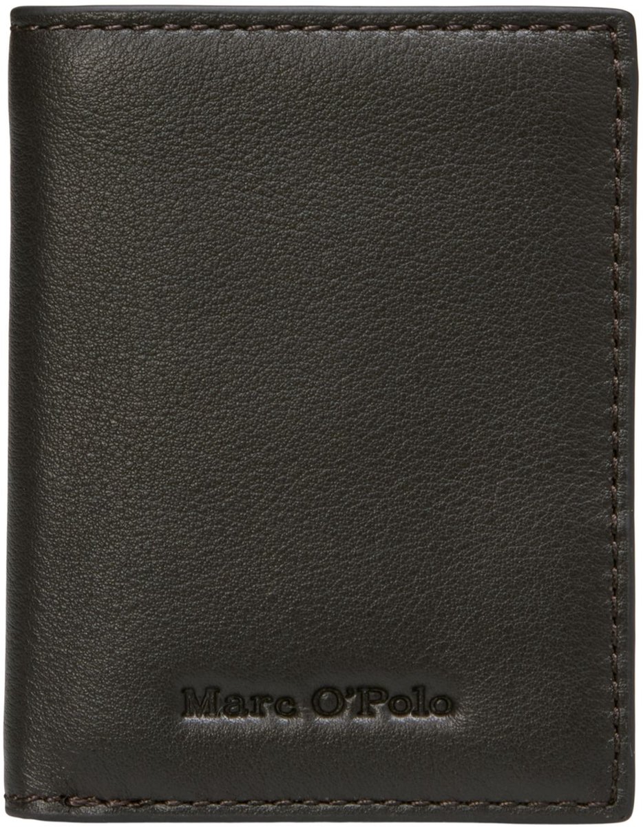 Marc O'Polo kaarthoes Maxi Card Holder Burnt Coffee donkerbruin