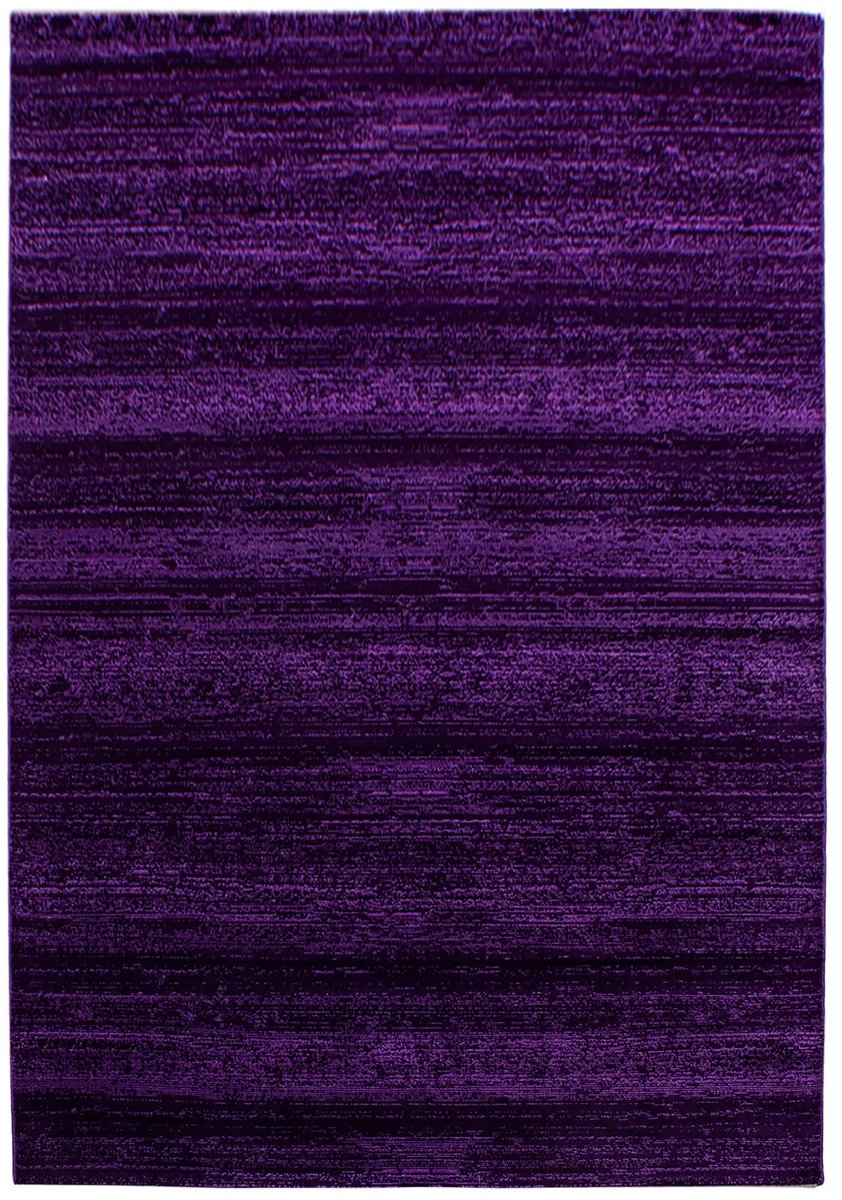 Dutch XXL Laagpolig Vloerkleed | Tapijt | Plus | Strepen | Paars | 160x230 cm