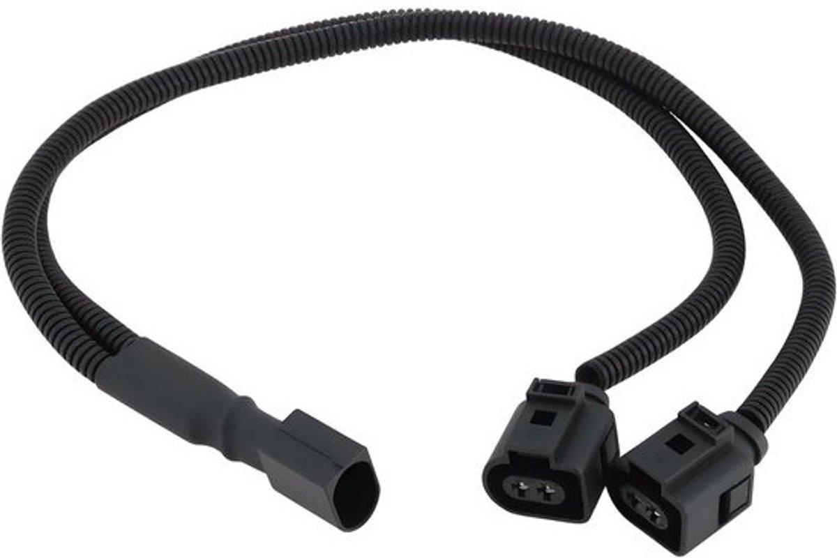 Auto Hoorn Speaker Connector - Voorbedrade Kabelboom - Dubbele Hoorn Installatie - 1 naar 2 Omzetting - 45 cm draad