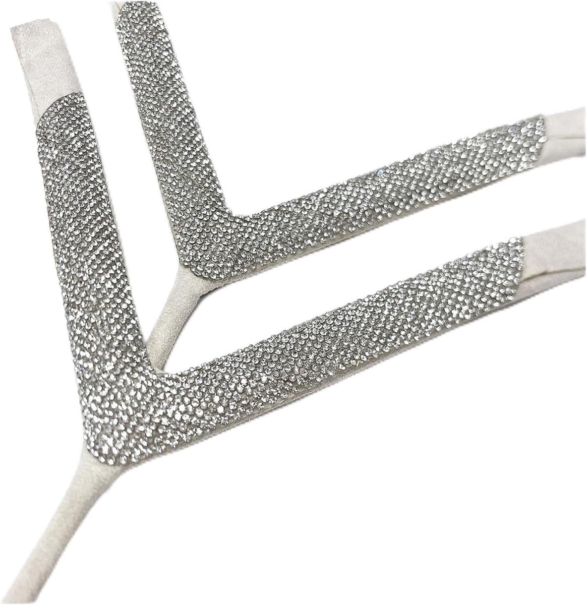 Fonkelende flip-flops voor dames met strasssteentjes, elegante schoenclips en trendy strandschoenen, perfect voor de zomer en feestelijke gelegenheden
