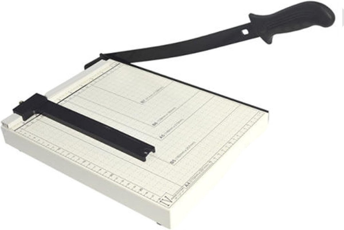 Professionele Papier Snijmachine voor A4 en A3 - Heavy Duty Guillotine voor Kantoor, School en Creatieve Projecten met 30 cm Snijlengte