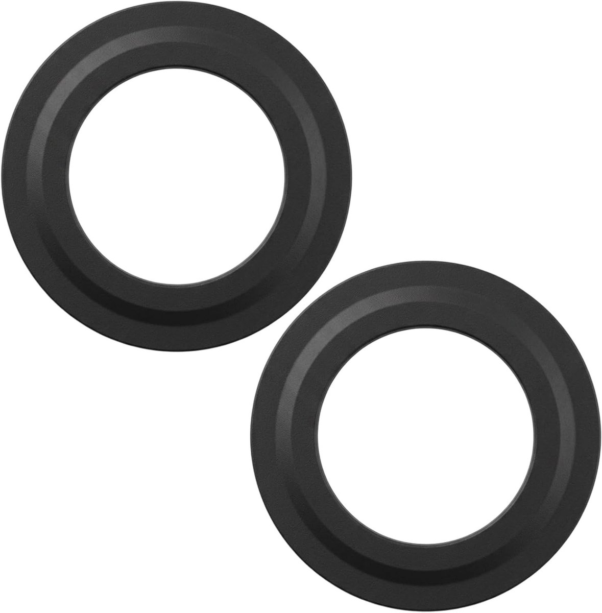 Set van 2 Vervangende Toilet Spoelafdichtingen, Geschikt voor Siamp Optima 49 50, Siliconen Membranen voor Toilet Mechanisme, Perfecte Afdichting met Diameter 72 mm x 45 mm, Duurzaam en Waterdicht