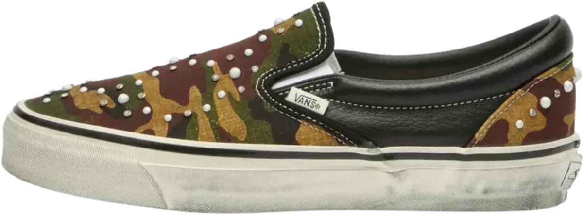 Vans LX Classic Slip-On 98 Pearlized Pack Camo Black