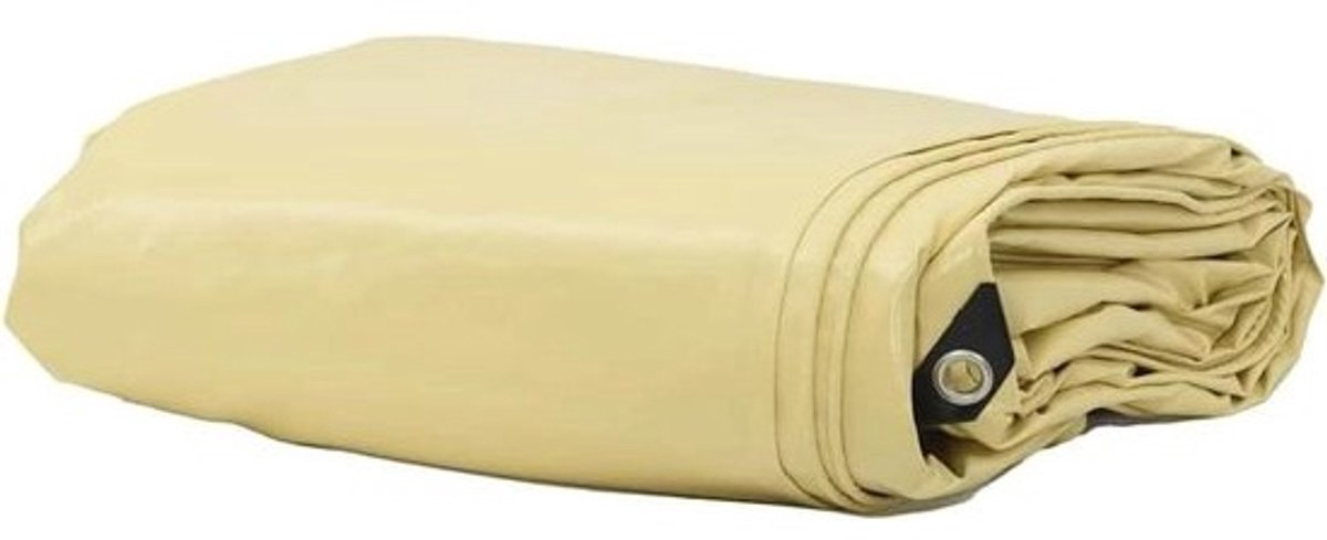 Zeil met PVC-coating - Waterdichtehoes Buitenhoes - Tuinmeubels Beschermen - Canvas met coating - 3 x 5 m - Beige