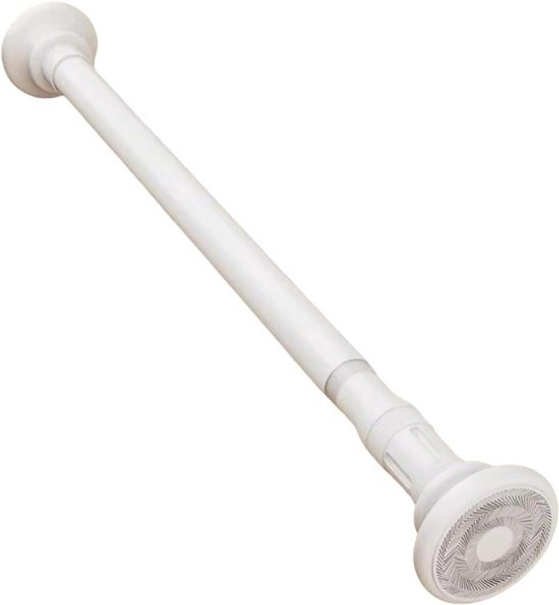 Verstelbare Gordijnroede - Telescopische Stang Raam - Ramen Afwerken - Zonder Boren - 160-270 cm - Wit