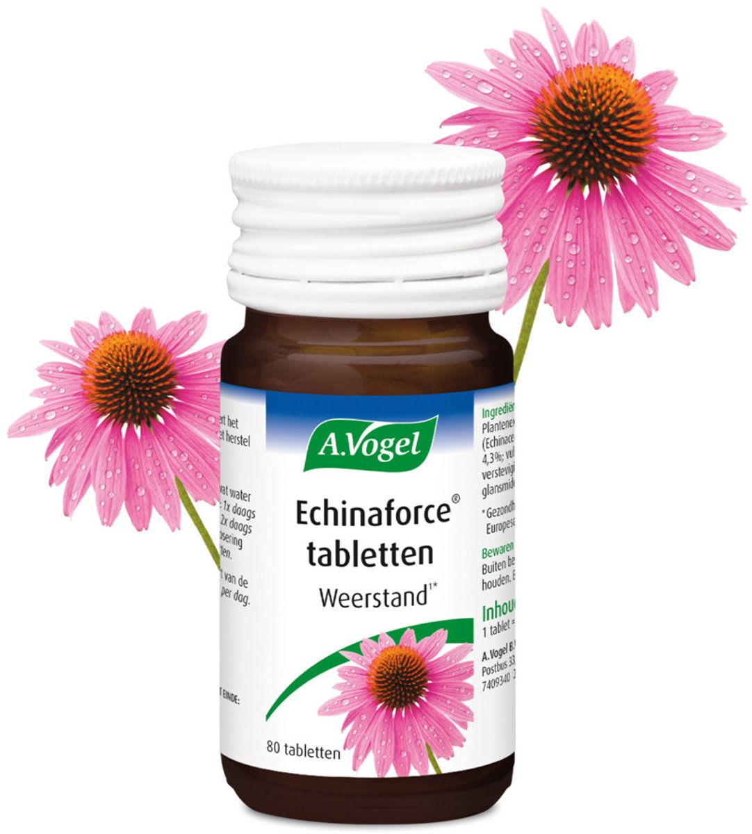 A.Vogel - Echinaforce Weerstand - 2 x 80 tabletten - Voordeelverpakking