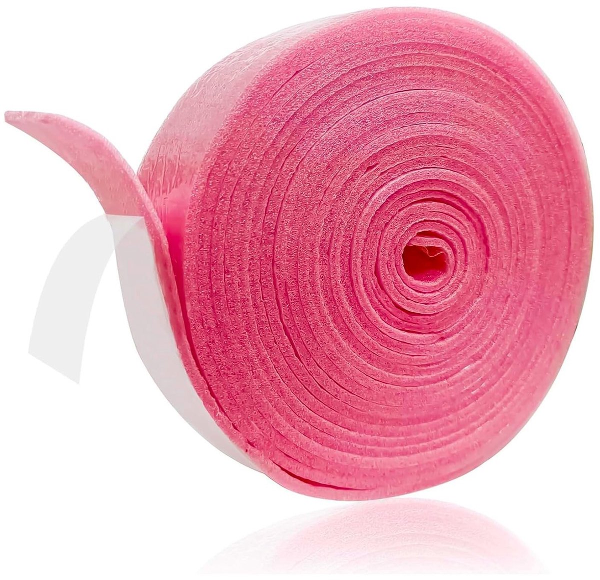 Zelfklevende Randisolatiestrip - 100 mm x 5 mm x 20 m - Roze