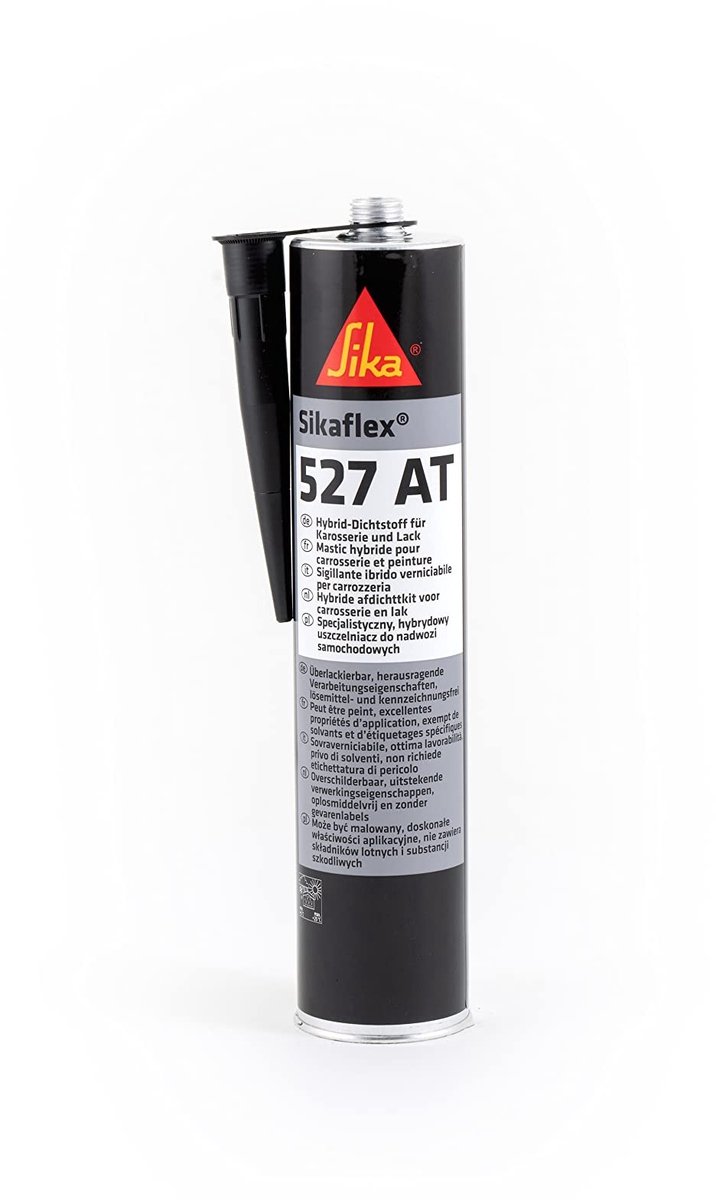 Sealant Sikaflex 527 AT - Zwart - Solventvrij - 300 ml