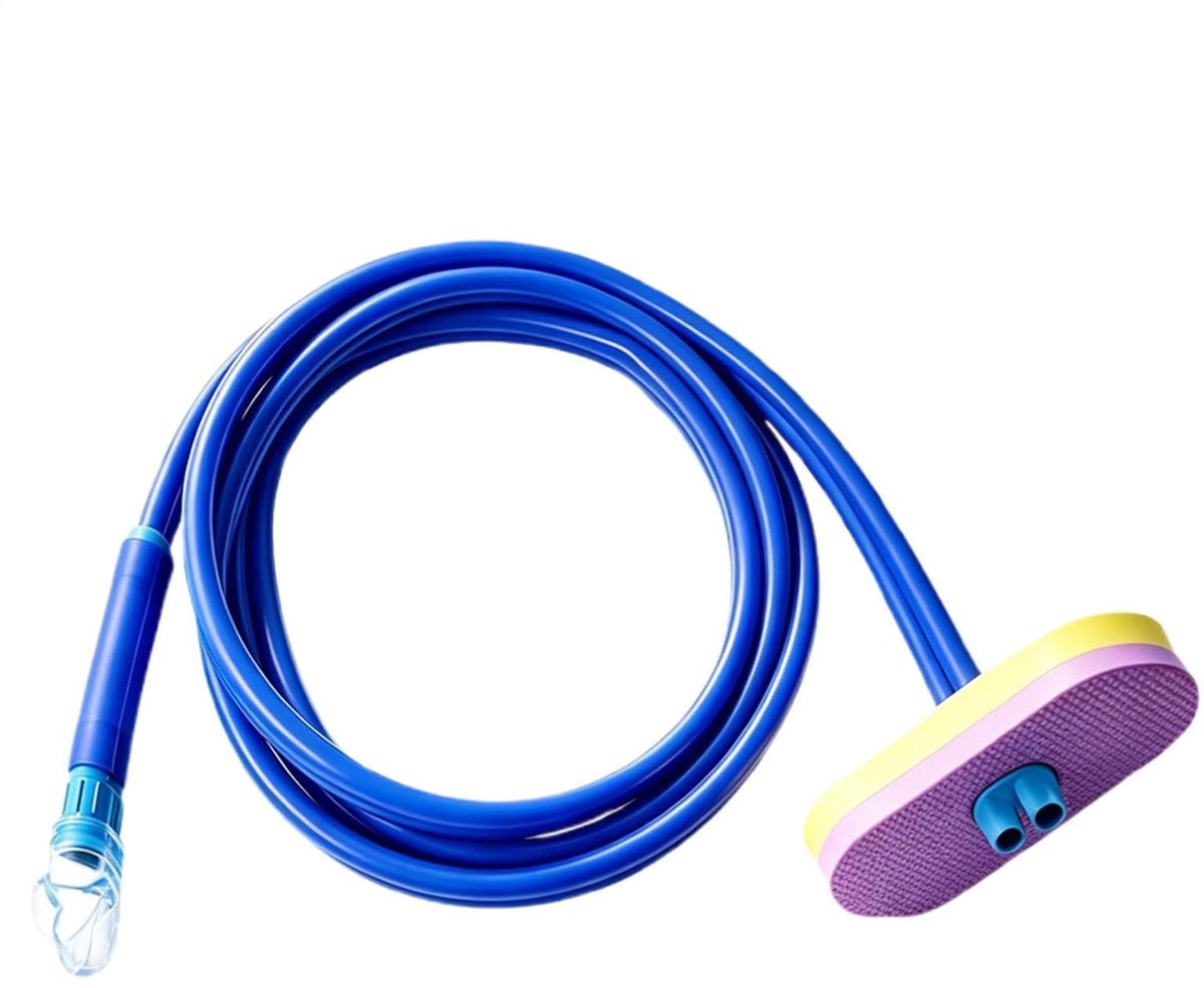 Zwemsnorkel voor Volwassenen - Lange Anti-Slip en Comfortabel Mondstuk