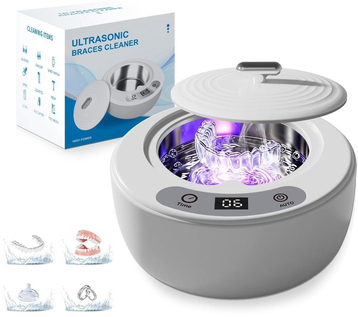 Ultrasoon reinigingsapparaat - 180 ml met digitale timer
