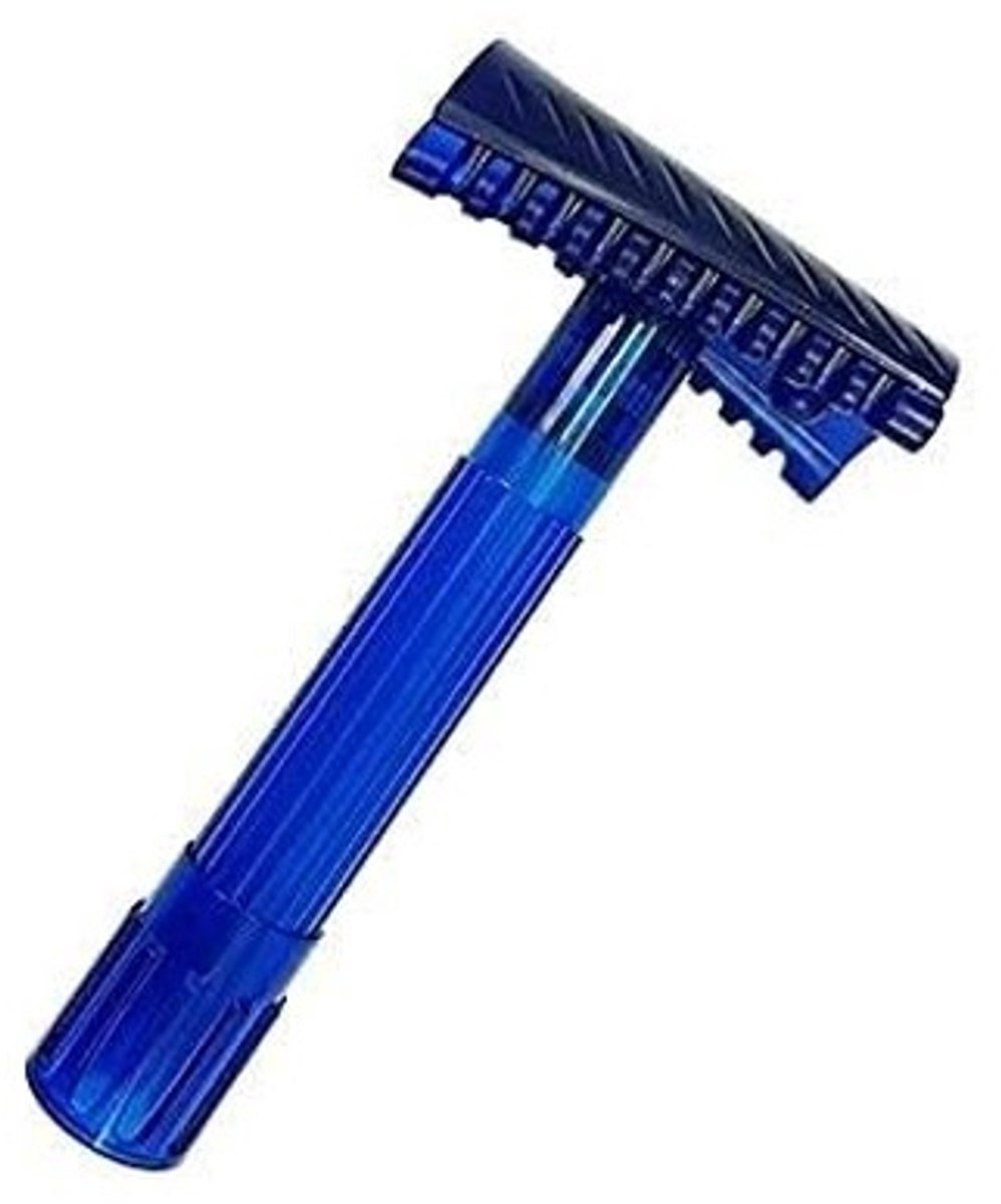 Scheermes - Slant Razor in Unieke Blauw